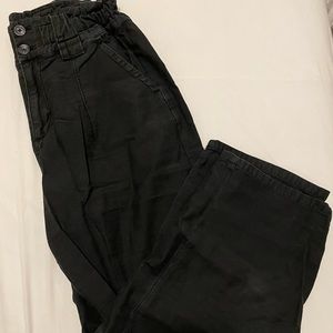 FREE PEOPLE - Linen/Cotton high waisted pants Size 12.